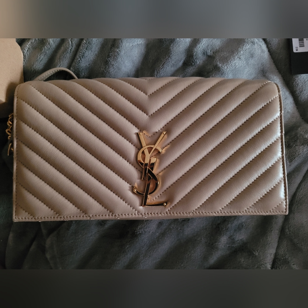 YSL Kate 99 Bag dark beige